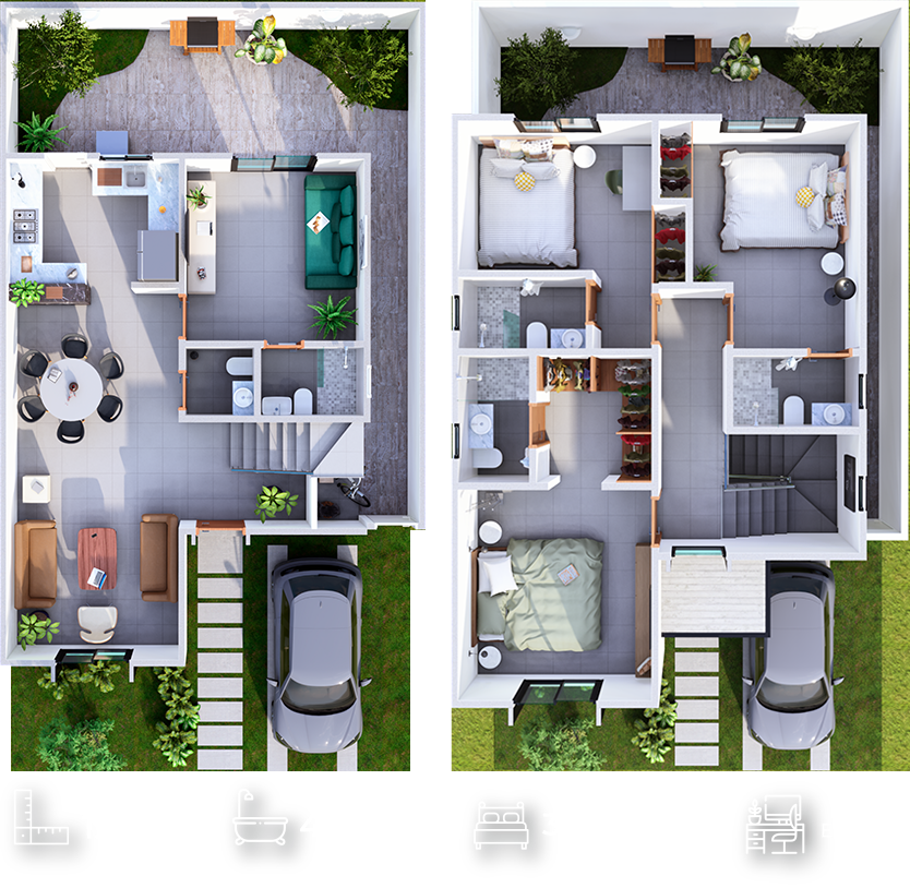 Bosques de Arboletta casas en venta un proyecto de Promotora Inmobiliaria PROBAQUERIZO